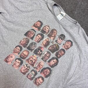 Delta T-Shirt Mens 3XL Gray WWE WWF Wrestling Legends Graphic Short Sleeve